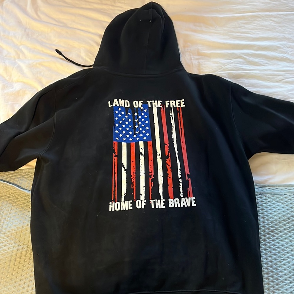 Tactical pro supply black hoodie men’s large